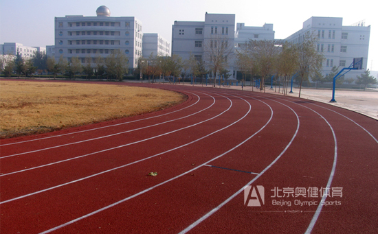 透氣型塑膠跑道放樣、畫線