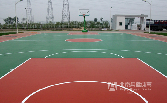 硅pu塑膠籃球場(chǎng)