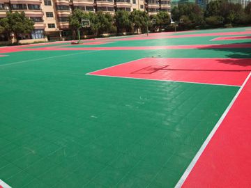 杭州雙層米格拼裝懸浮運動地板工程案例之杭州第一中學(xué)